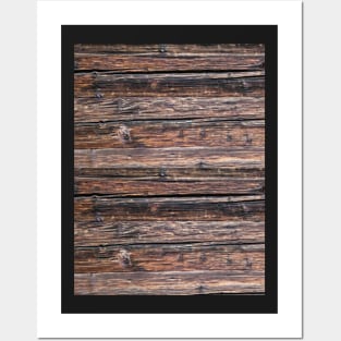 Wood Log Texture Posters and Art